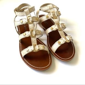 Cole Haan Deandra Gladiator Women Soft Gold Gladiator Sandal Size 6 Cole Haan Deandra Gladiator Women Soft Gold Gladiator Sandal Size 6